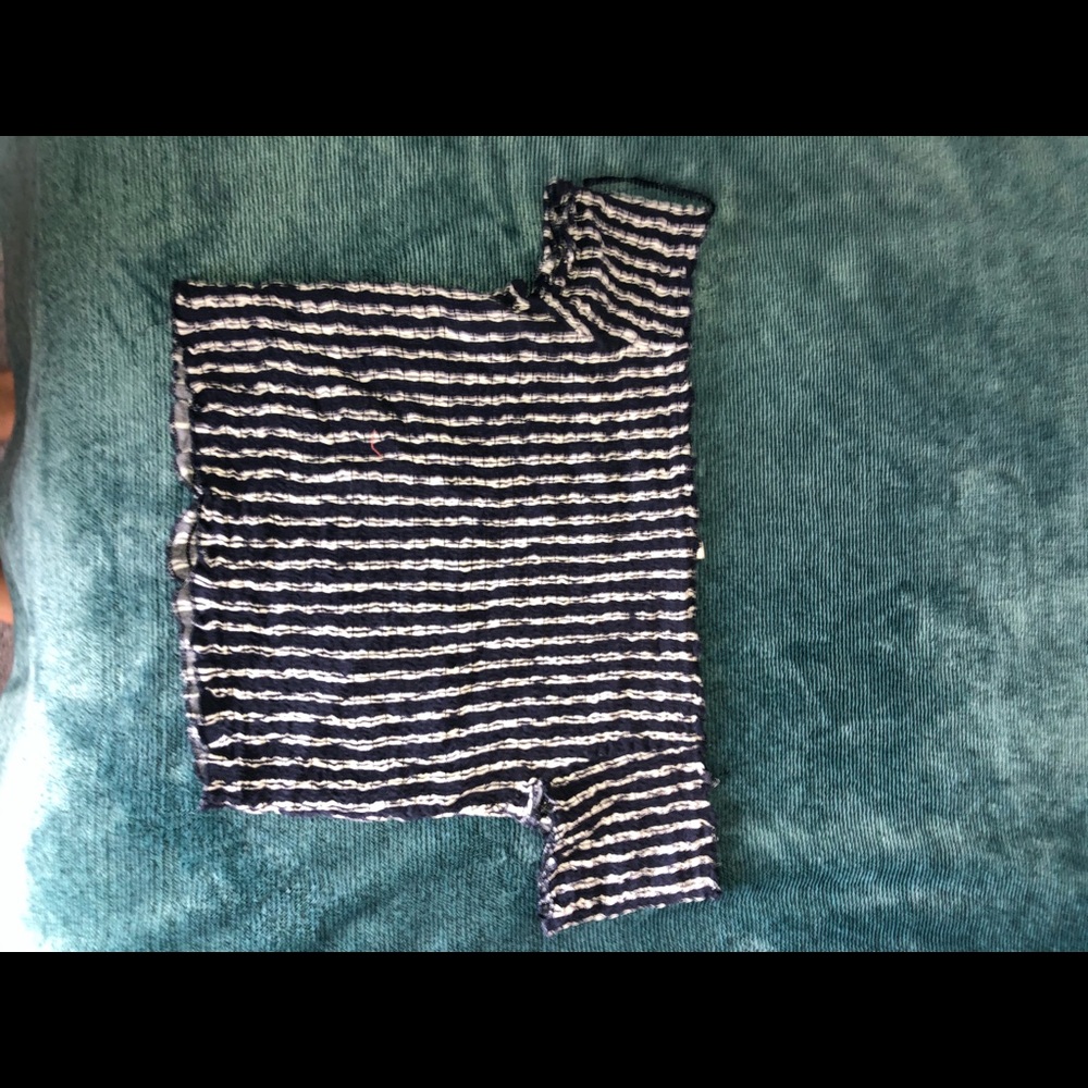 Off the shoulder crop top